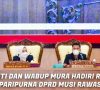 DPRD Gelar Paripurna Pembahasan PSUPP dan Pengelolaan Air Limbah Domestik