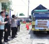 Bupati Panca Secara Resmi Melepas Logistik Pilkades Di 16 Kecamatan