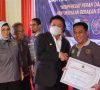Gebyar HPN Ke-76, Deni Victoria Mendapat Penghargaan Tokoh Pemuda Sumsel