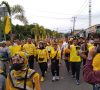 Peringati HUT Ke 58, DPD Partai Golkar Jalan Sehat Bersama Ribuan Masyarakat OKUT