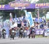 Kejurda Balap Motor IMI Sumsel Besemah Road Race Berlangsung Meriah