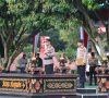 Gelar Apel Kasat Kamling, Polres OKUT Launching Polri RW dan Lepas 1.000 Bansos