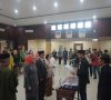 Lantik 57 Pejabat Pemkab OKUT, ini Kata Wabup.!
