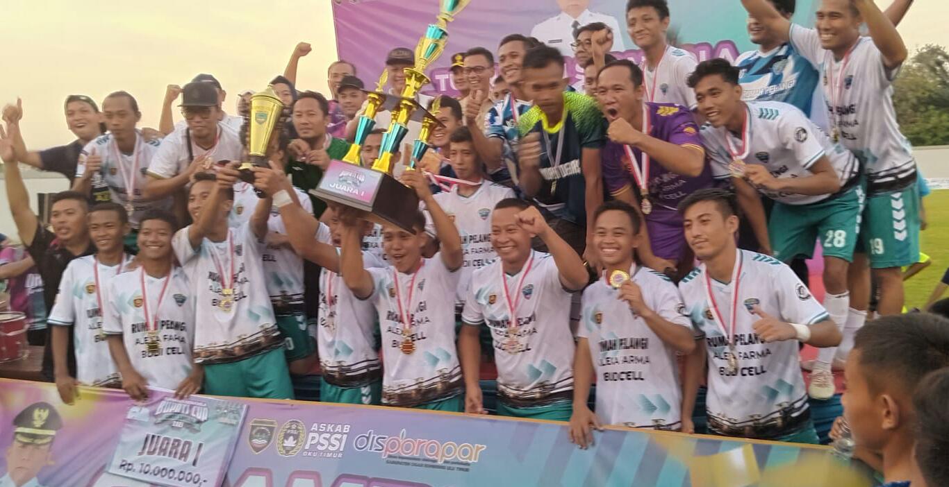 Oldstar FC Sukses Raih Juara 1 Turnamen Sepakbola Bupati Cup 2023