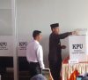 Pj Bupati Fauzan Hoiri Denin Lakukan Simulasi Pencoblosan Pemilihan Umum 2024