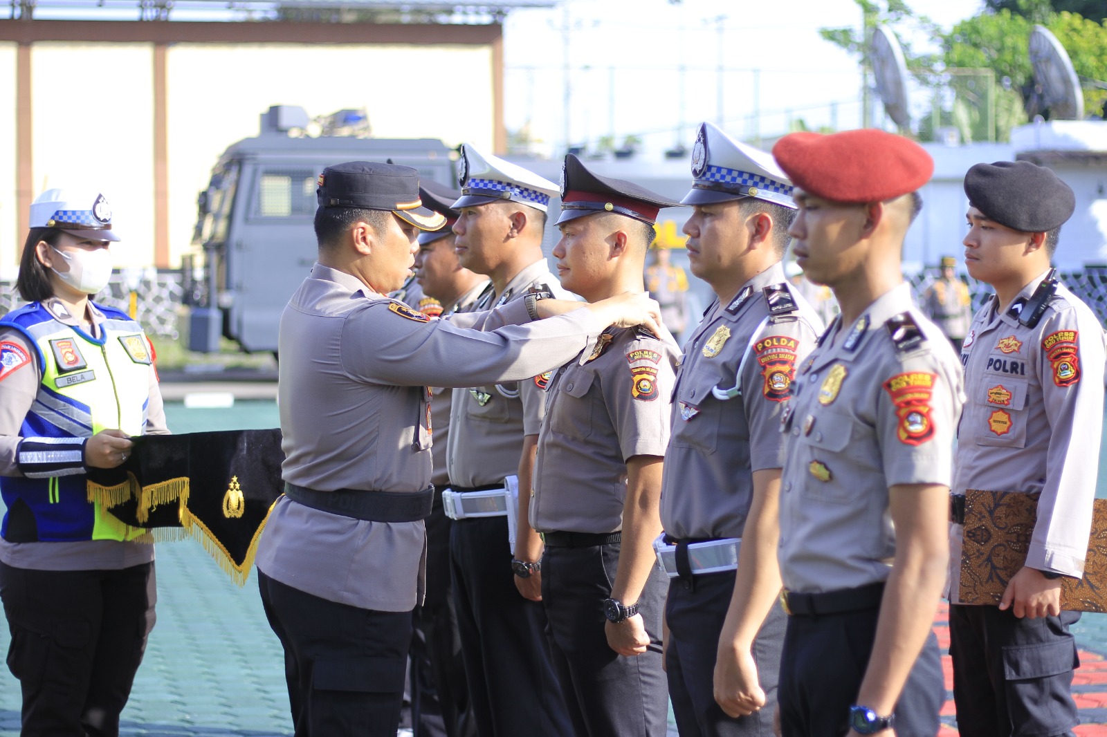 OKUT 2 54 Personel Polres OKUT Naik Pangkat, Ini kata Kapolres !