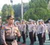Jelang Ramadhan dan Hari Raya Idul Fitri, Polres OKU Timur gelar Pencanangan Aksi Keselamatan Jalan