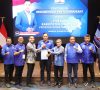 Ketum Demokrat AHY Serahkan Langsung SK Dukungan Kepada Panca Wijaya Akbar-Ardani Sebagai Bupati dan Wabup Jilid 2